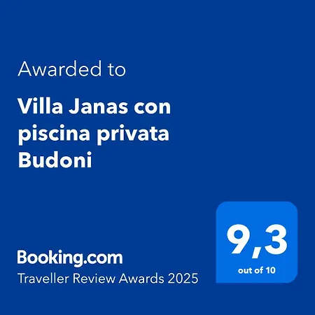 Janas Con Piscina Privata Budoni تانايونيلا
